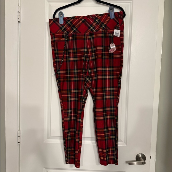 Betsey Johnson Slim Pixie With Chain Pant NWT Size 1 - Picture 2 of 7